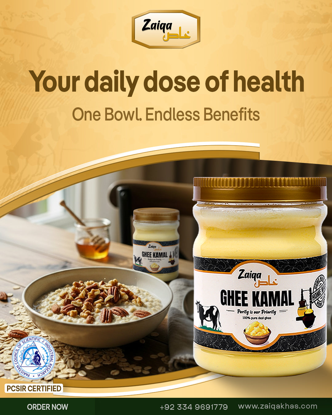 Desi Ghee: The Complete Guide to Benefits, Uses, and How to Make It at Home [2026]